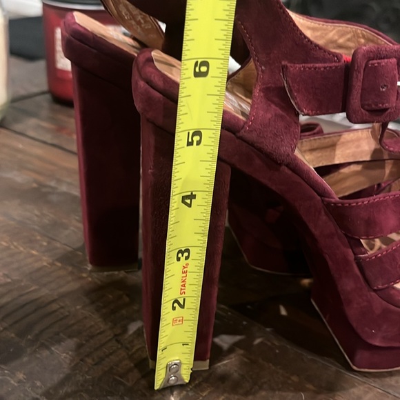 Jeffery Campbell EVA-B Suede Platform Sandals - Picture 13 of 16